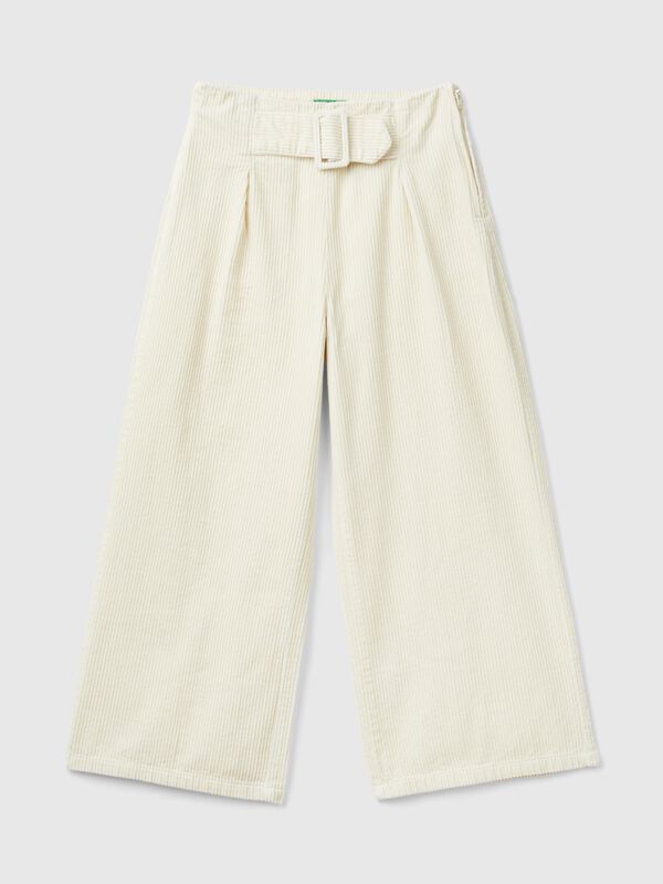 Pantalón de pana wide fit Niña