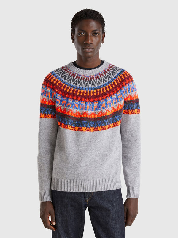 Jersey navideño regular fit Hombre