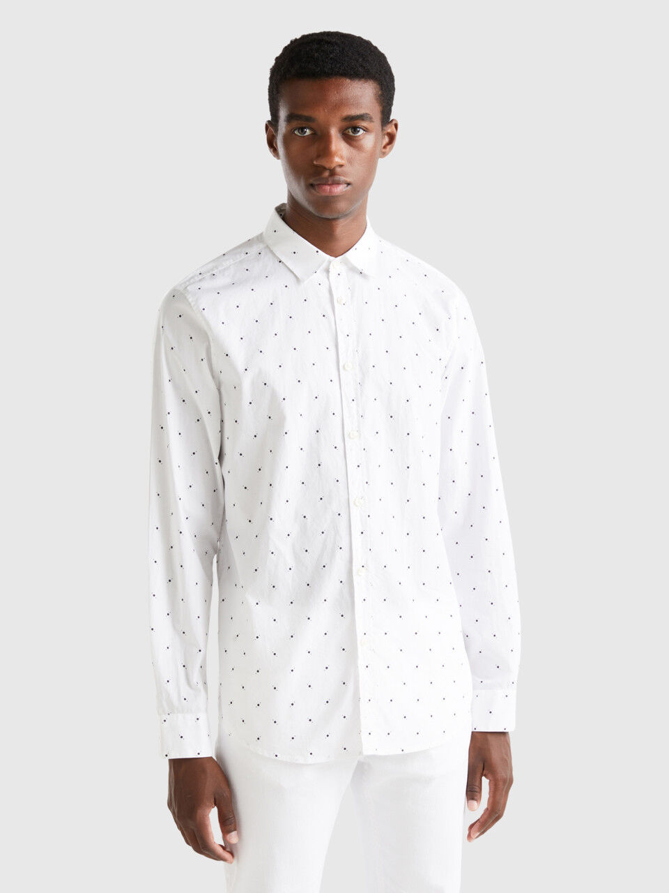 Camisa benetton hombre deals