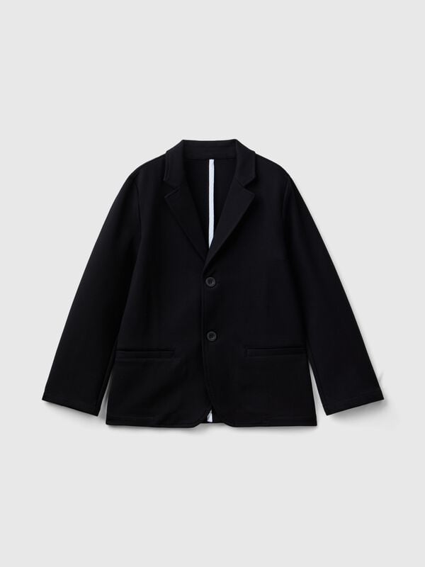 Blazer de viscosa mixta elástica Niño