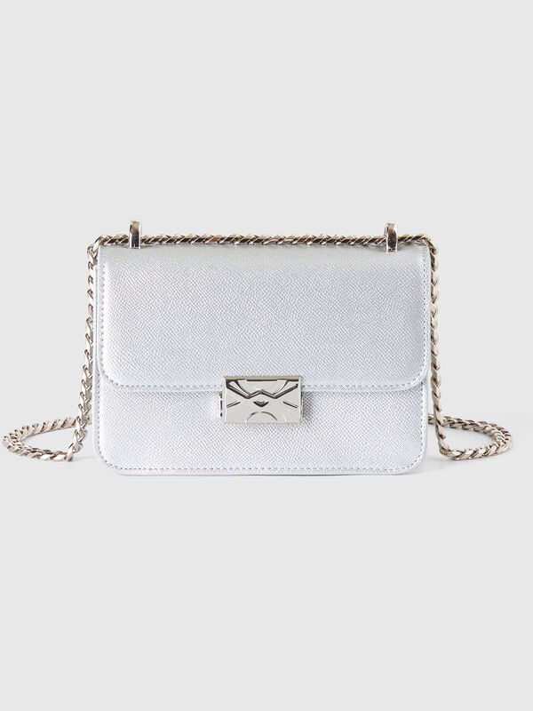 Be Bag pequeño plateado Mujer