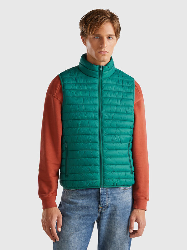 Chaleco acolchado con guata reciclada Hombre