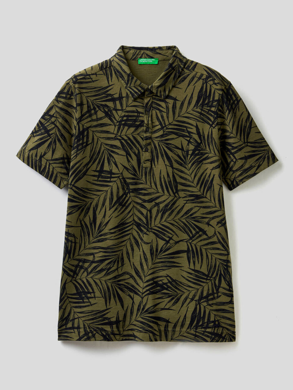 Polo estampado de 100% algodón image number 1