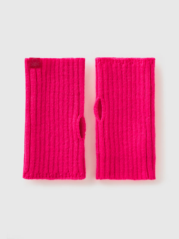 Manguitos rosa flúor Mujer