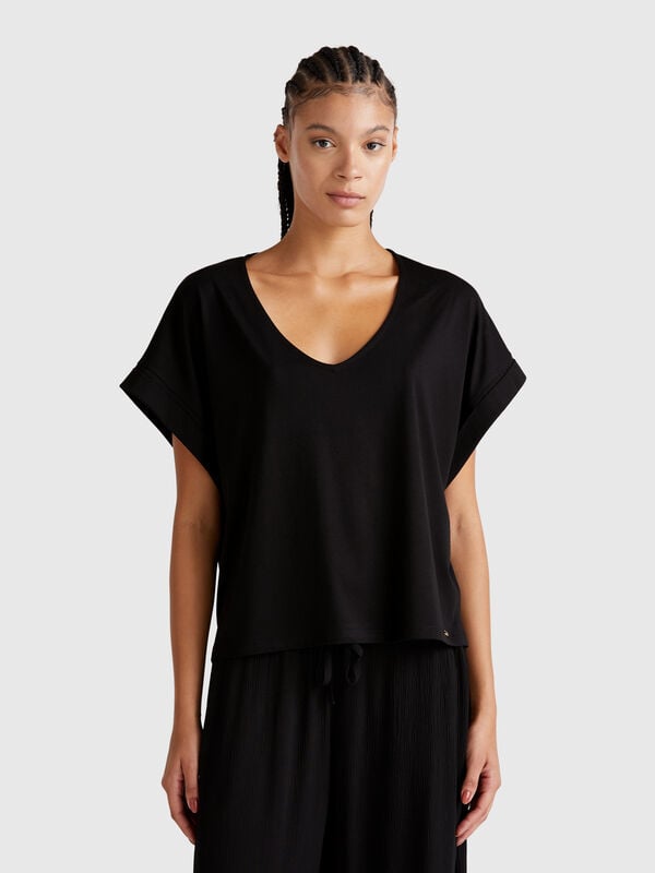 Camiseta de corte cuadrado Mujer