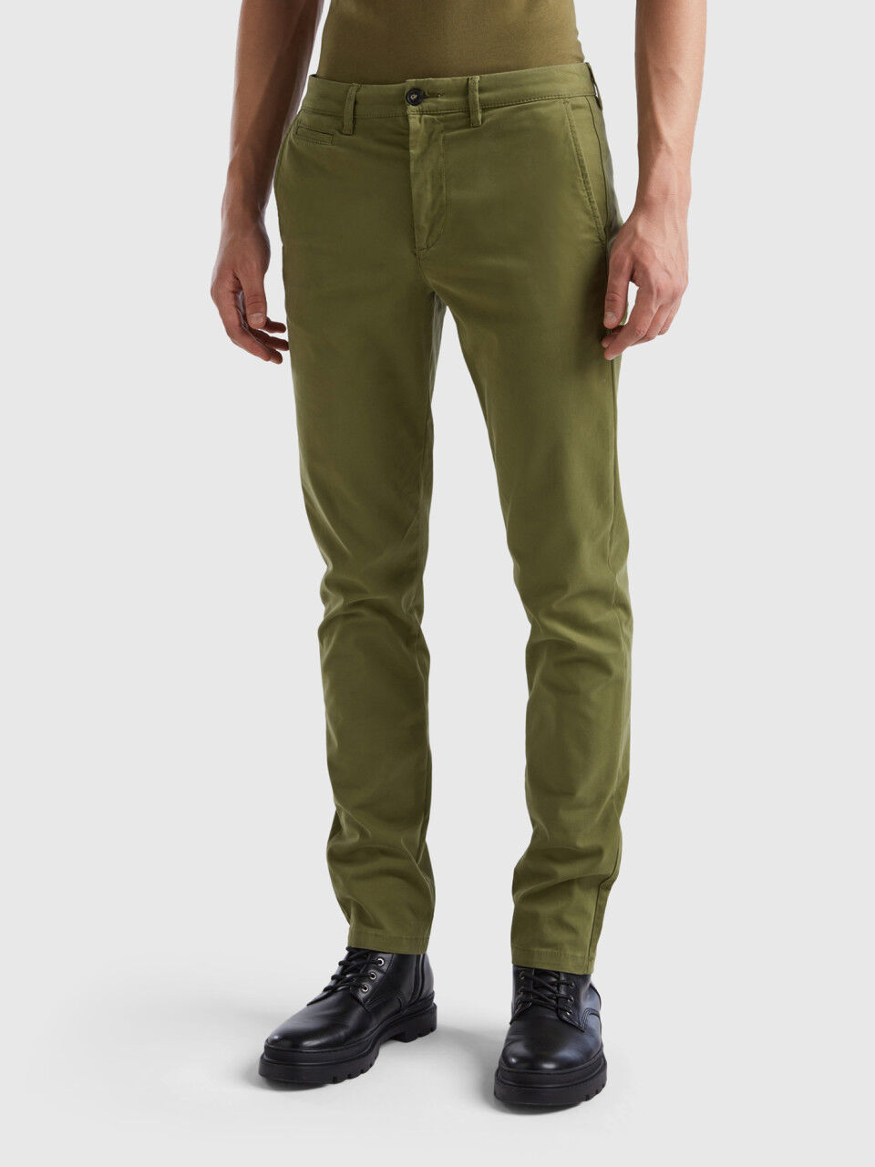 Pantalones Chinos Hombre Nueva Coleccion 2024 Benetton