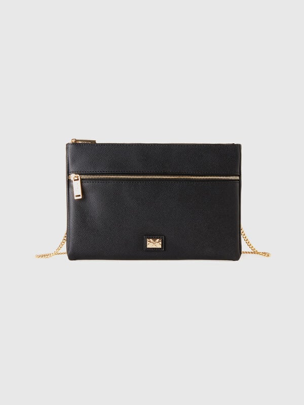 Bolso plano con bandolera Mujer