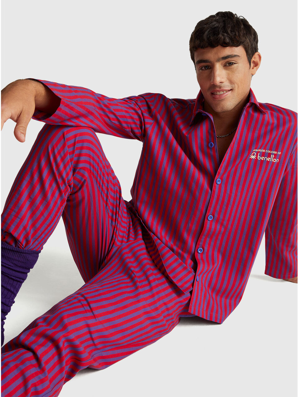 PYJAMA(JACKET+TROUSE Hombre image number null