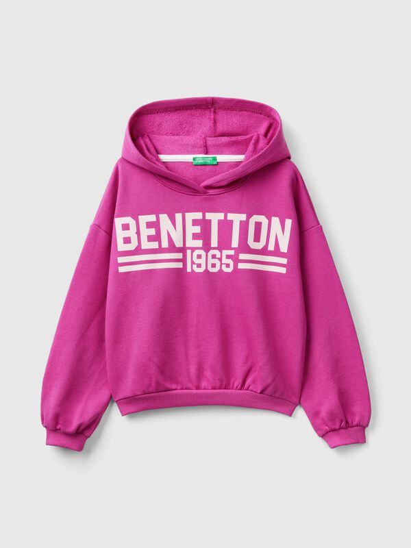 Sudadera de 100 % algodón con capucha Niña