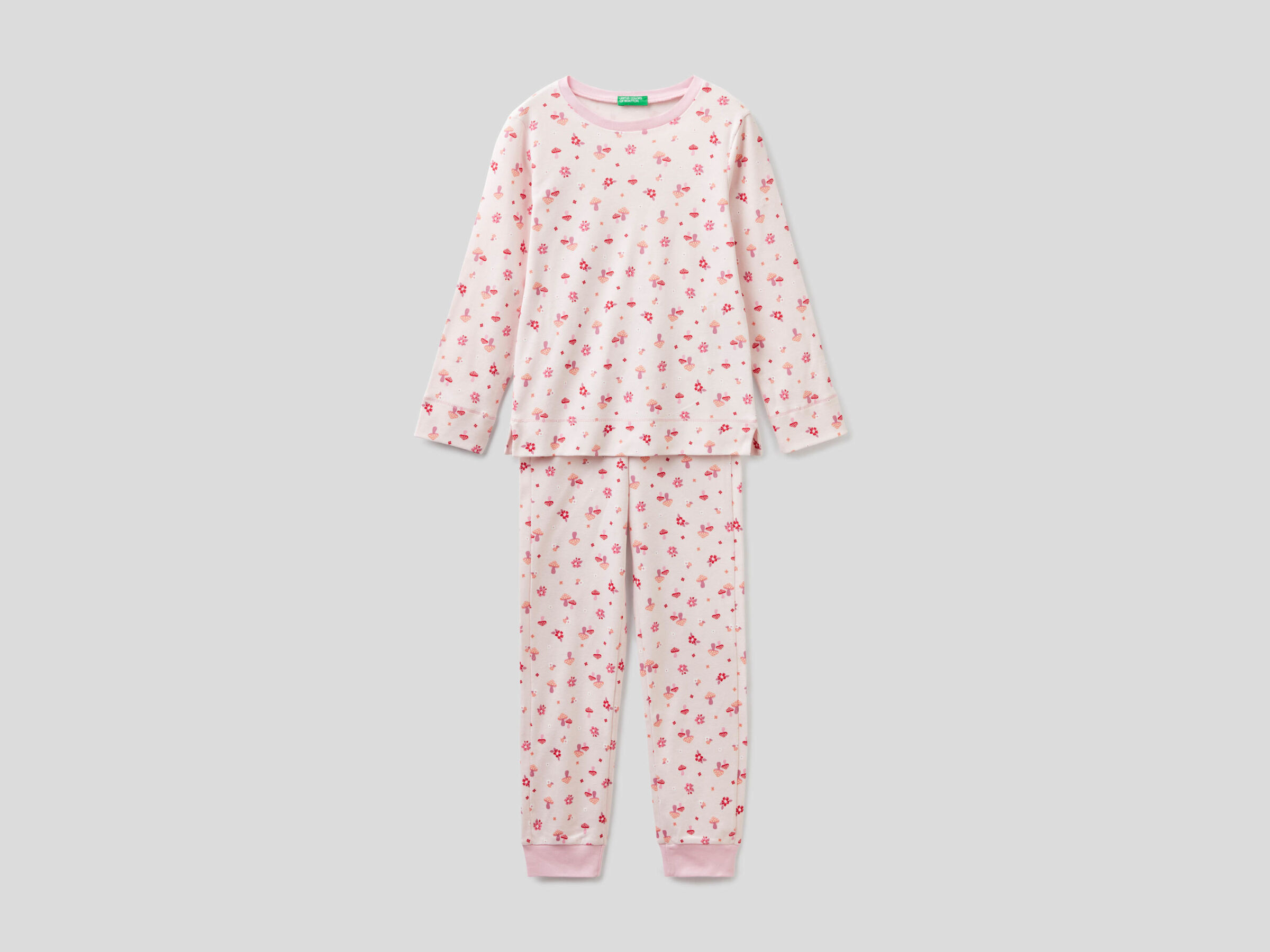 Pijama estampado de 100 % algodón image number null