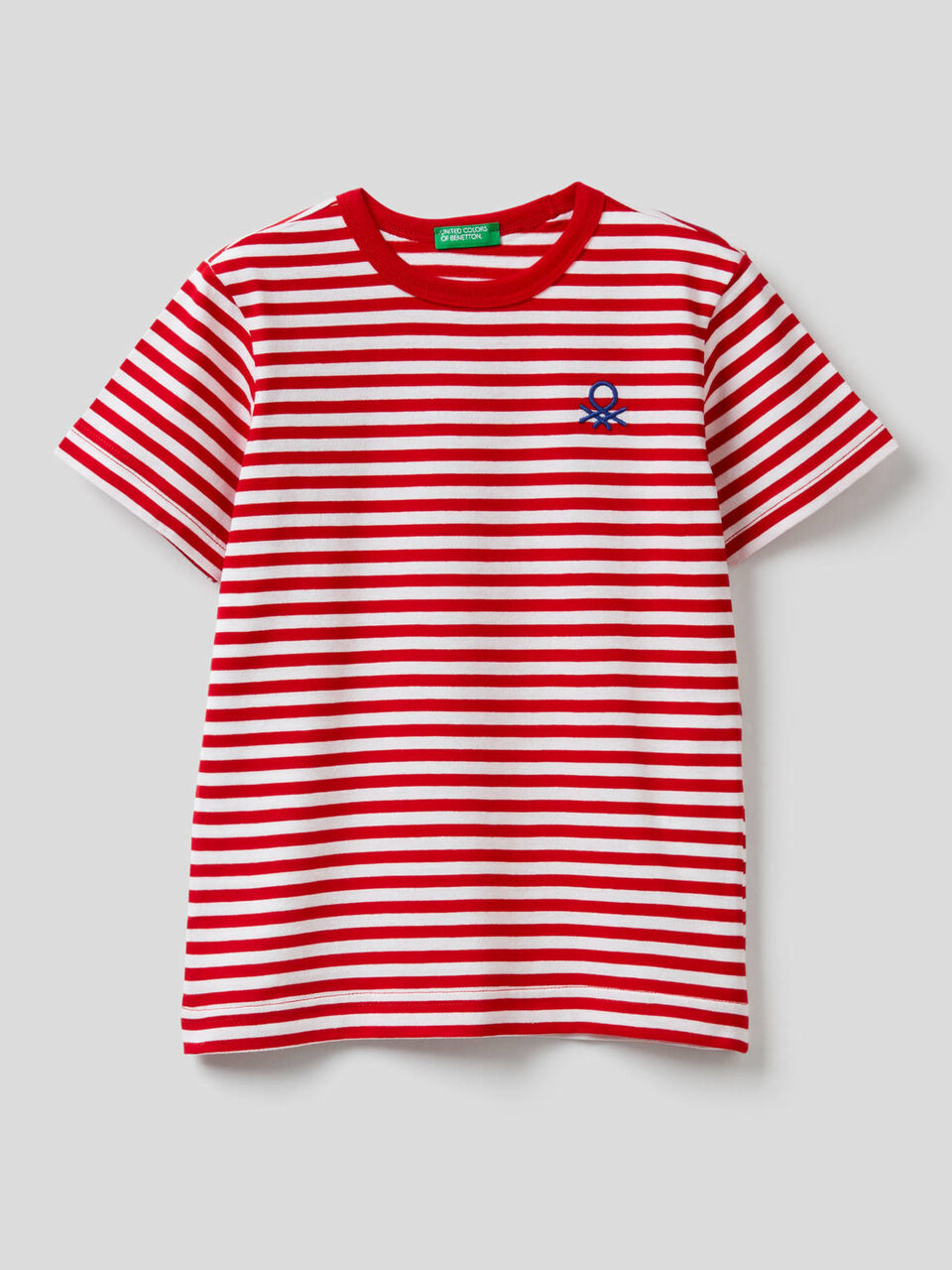 Camiseta de rayas de 100 % algodón image number 1