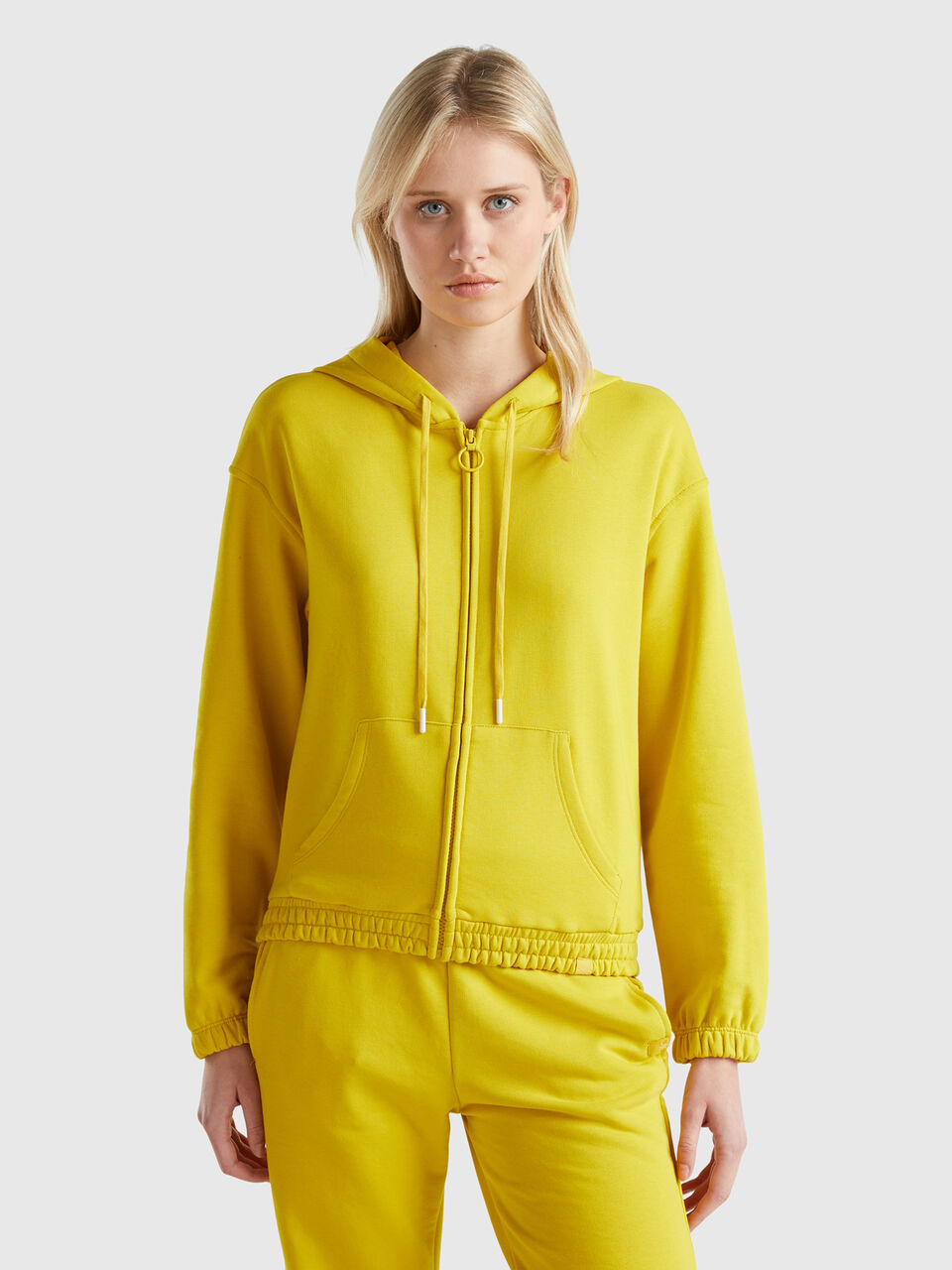 SWEATER W/HOOD Mujer image number null