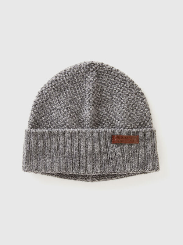 Gorro de lana mixta Hombre