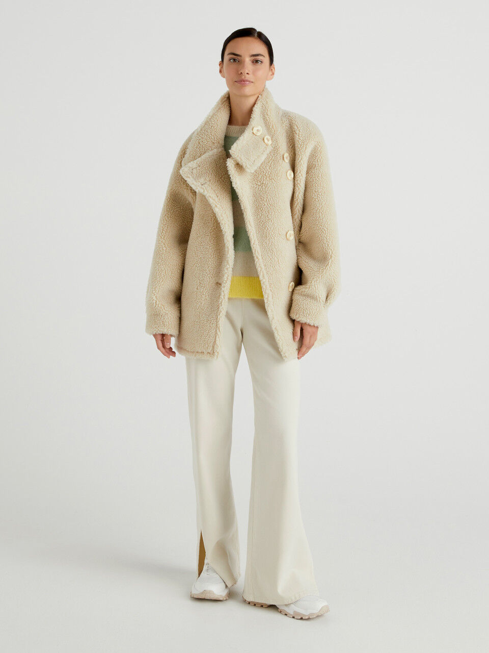 Parka hotsell borreguito mujer