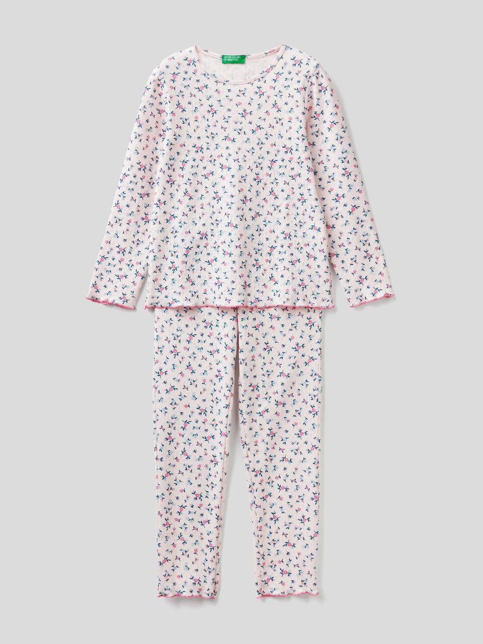 Pijama estampado de 100 % algodón