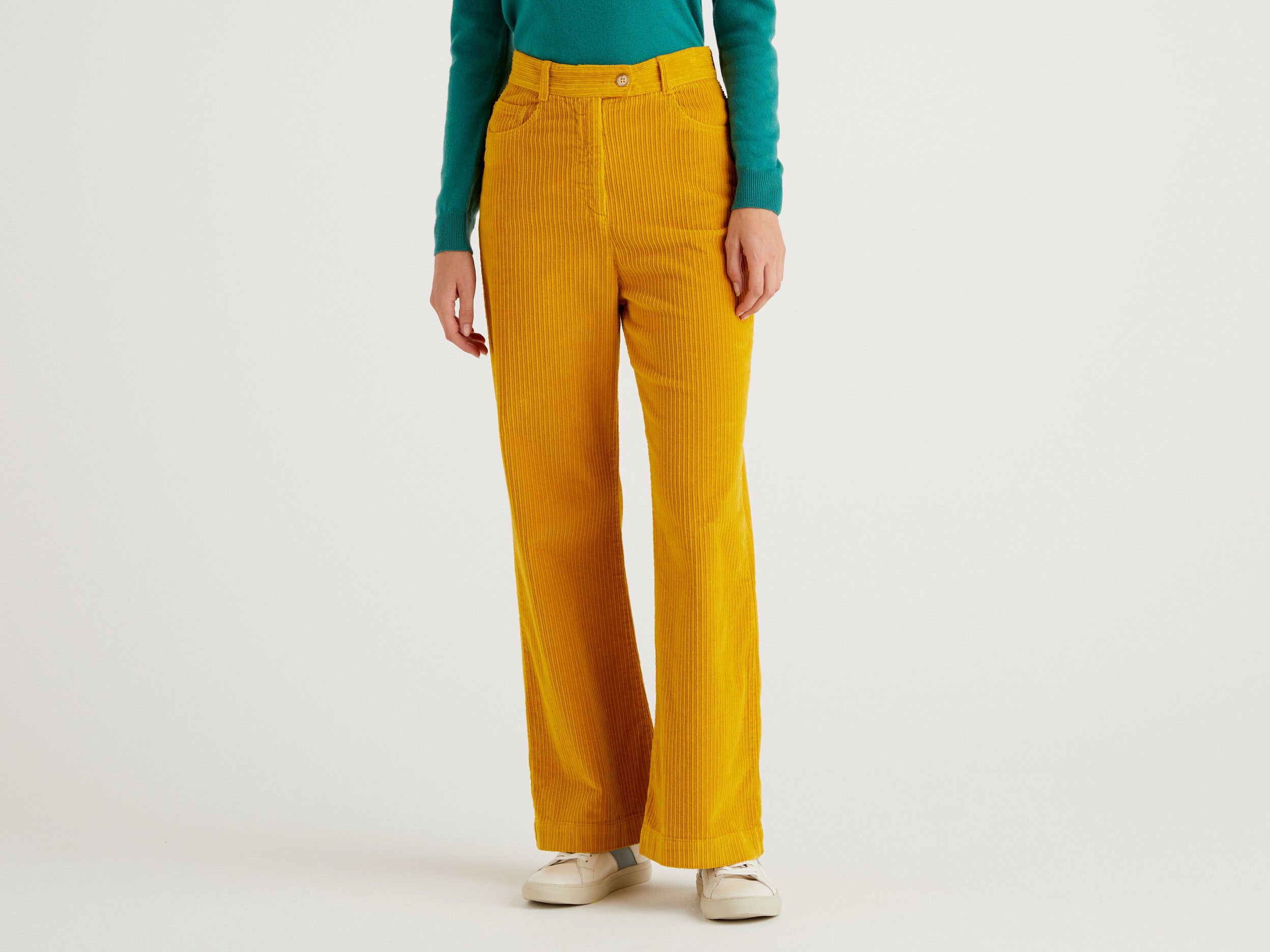 Pantalon amarillo best sale
