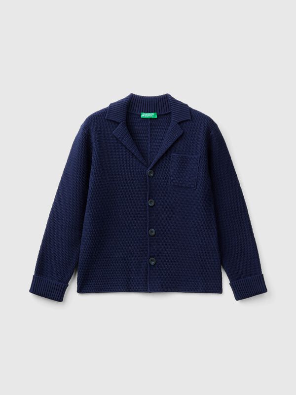 Blazer de algodón mixto Niño