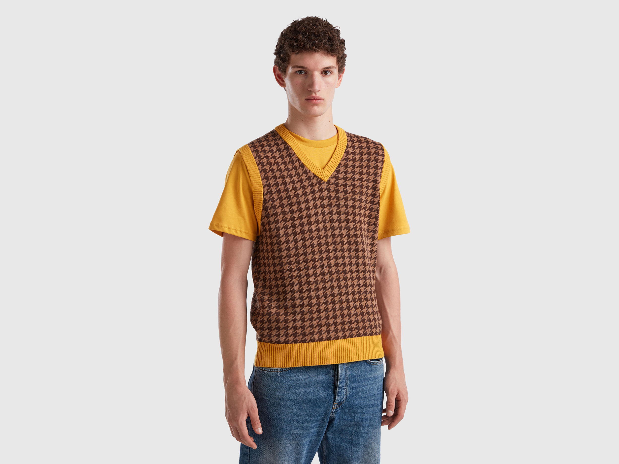 Chaleco pata de gallo top