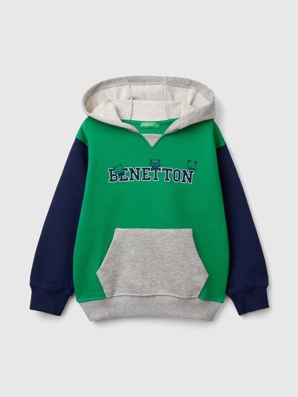 Sudadera de 100 % algodón con capucha Niño
