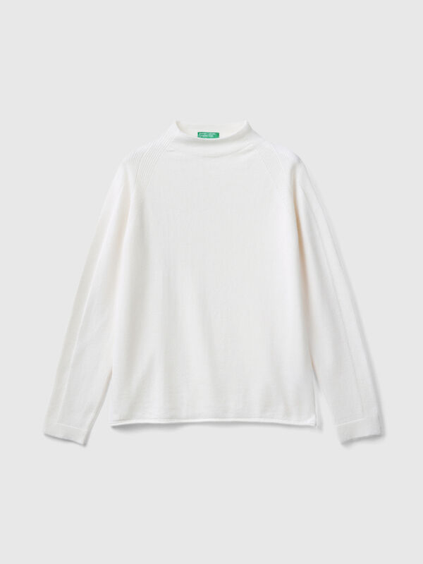 Jersey de cachemir mixto Mujer