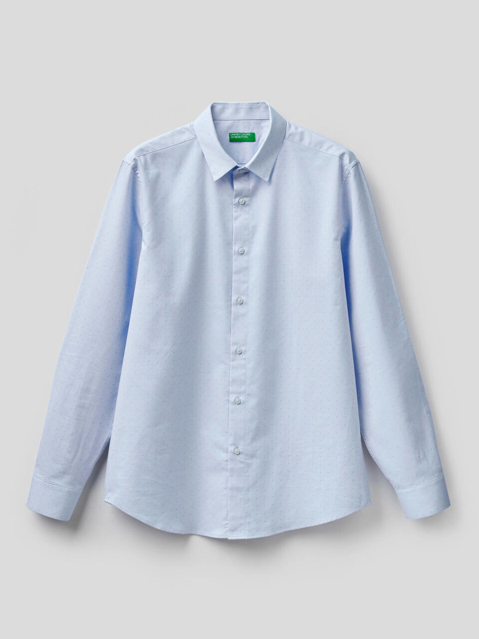Camisa ceñida de 100 % algodón image number null
