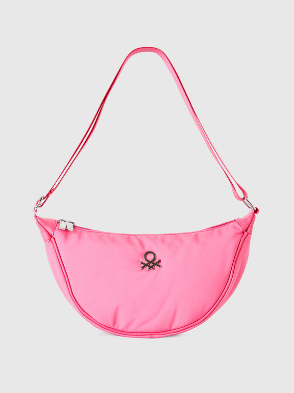 Bolso bandolera de media luna Mujer
