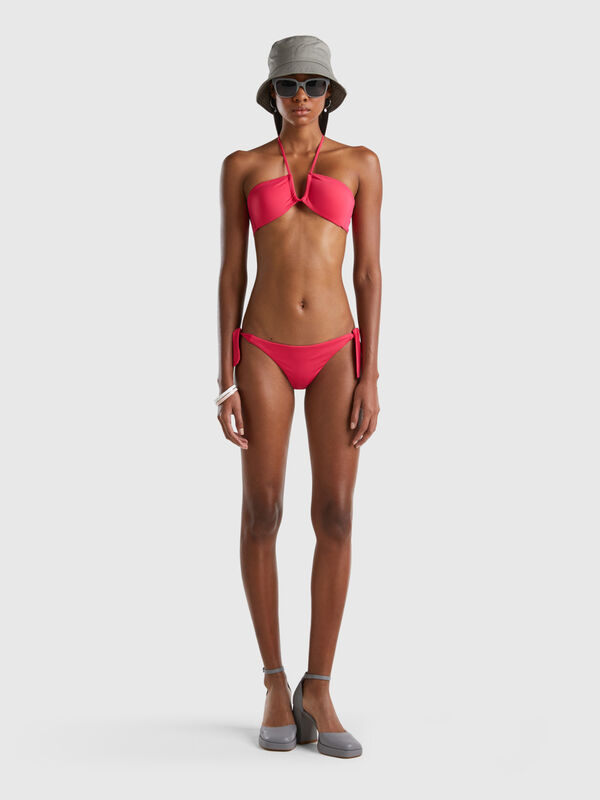 Braguita de bikini de ECONYL® con lazos Mujer