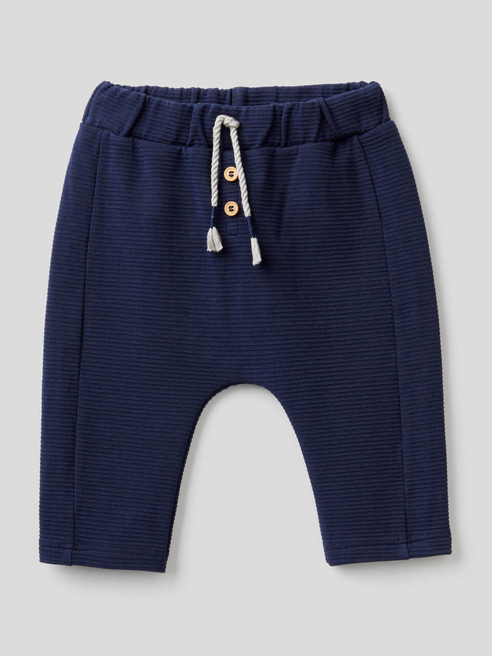 Pantalón de algodón orgánico elástico image number 1