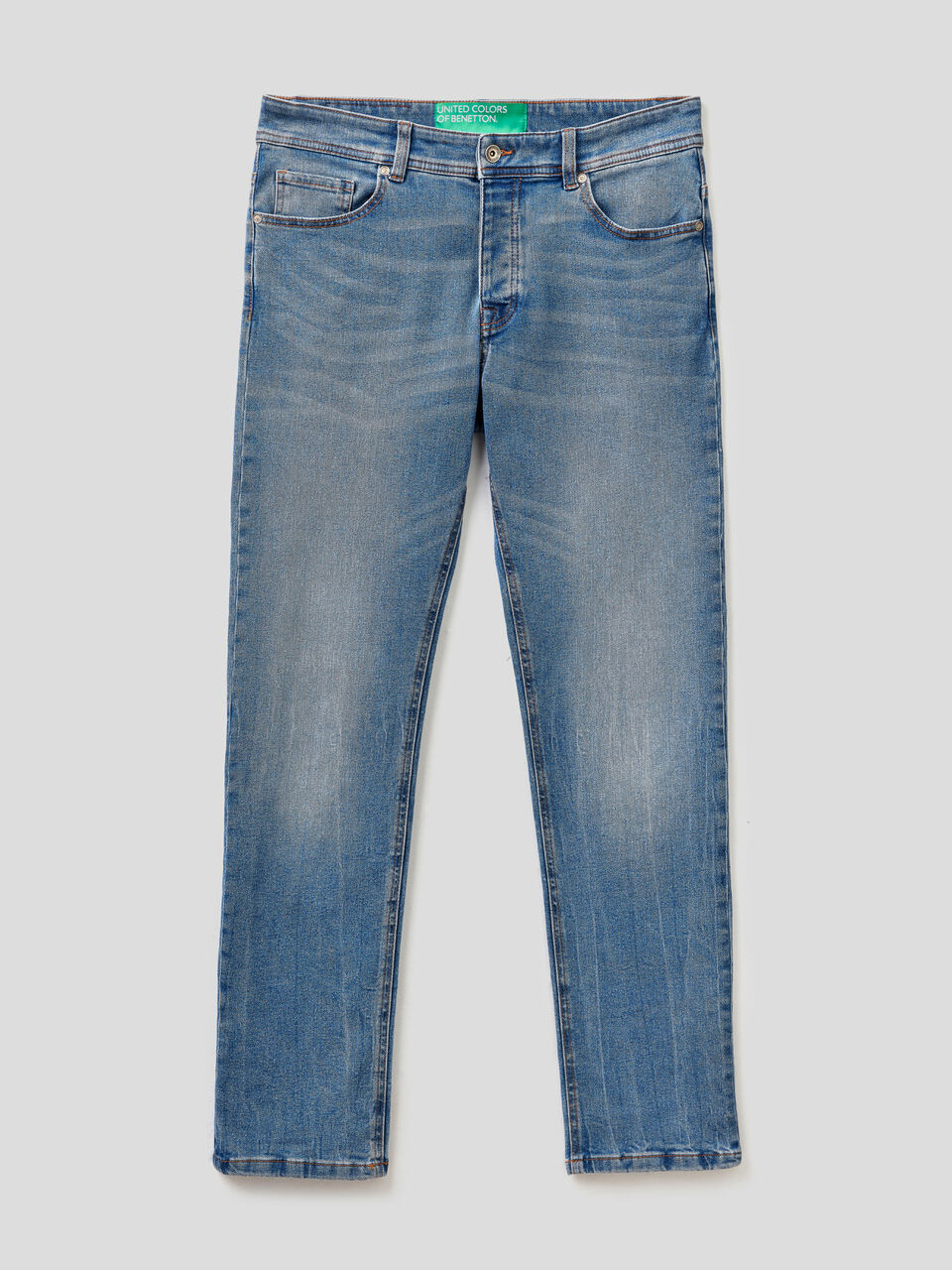 Vaqueros slim fit con cinco bolsillos image number 1