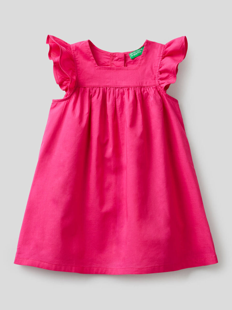 Vestido amplio de 100% algodón image number null