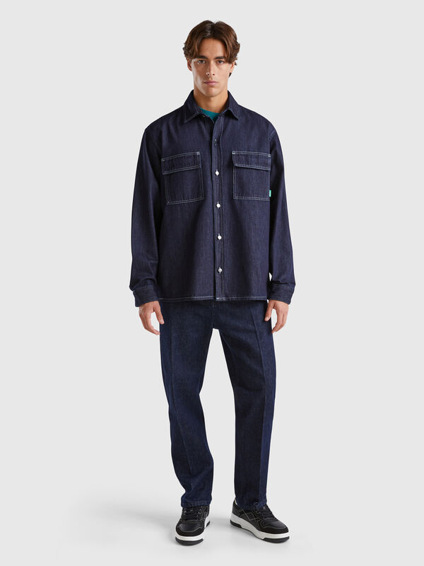 Sobrecamisa vaquera Hombre
