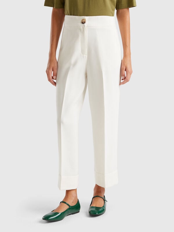 Pantalón con vuelta Pantalón con vuelta Mujer