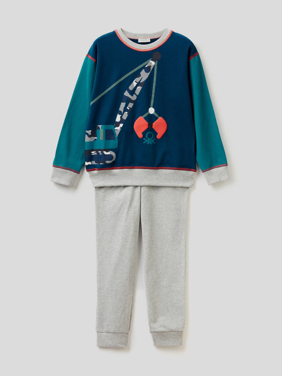 Pijama Bebe Nino Undercolors Coleccion 21 Benetton