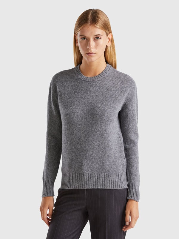 Jersey de pura lana Shetland Mujer