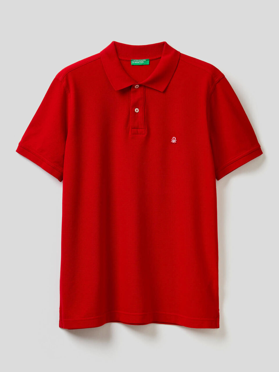 Polo de manga corta de 100 % algodón image number 1