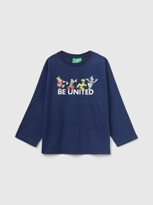 Camiseta azul oscuro oversize de Disney