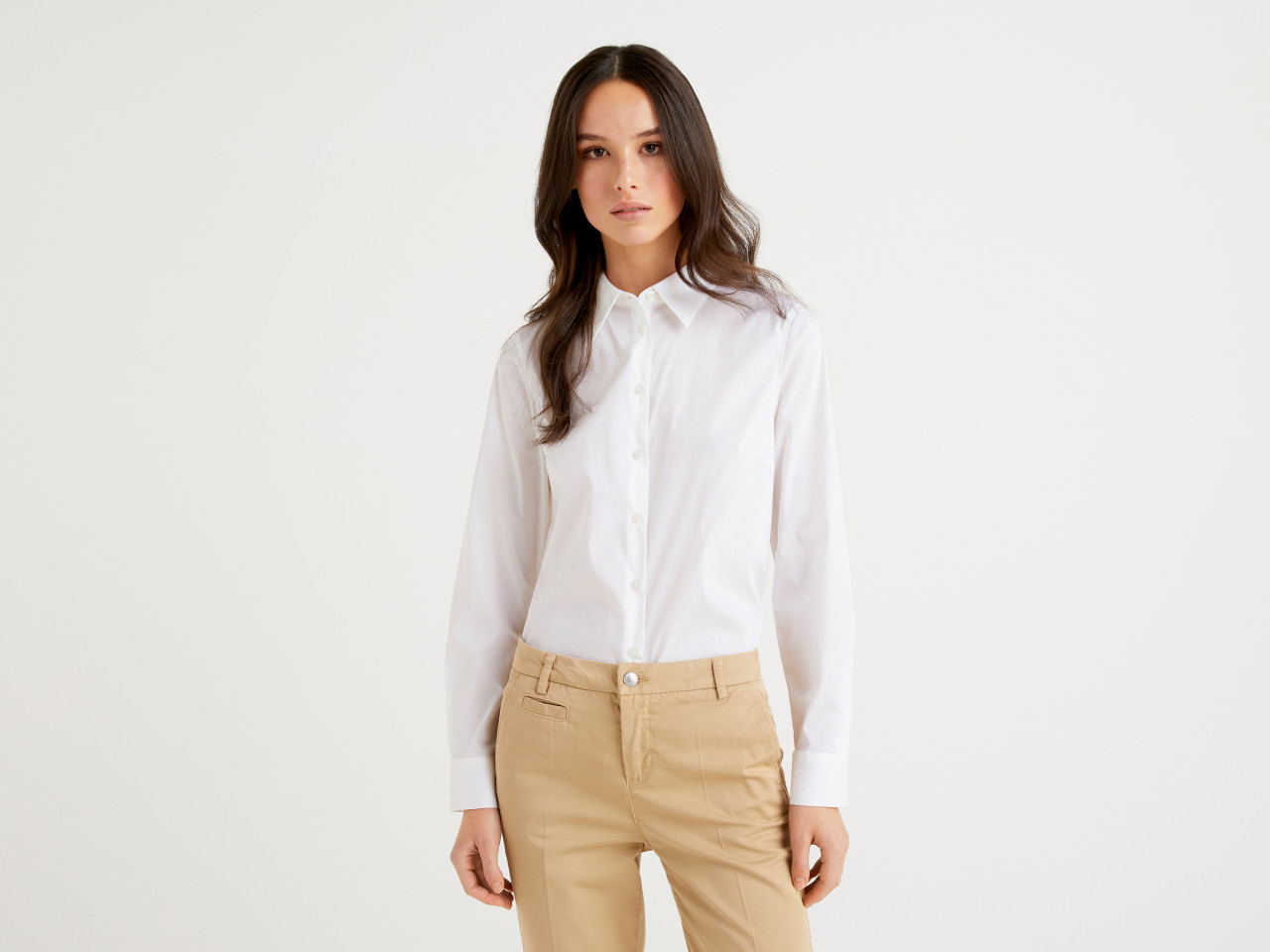 Cliente estoy enfermo Adelaida Camisas Mujer y Blusas Nueva Colección 2022 | Benetton