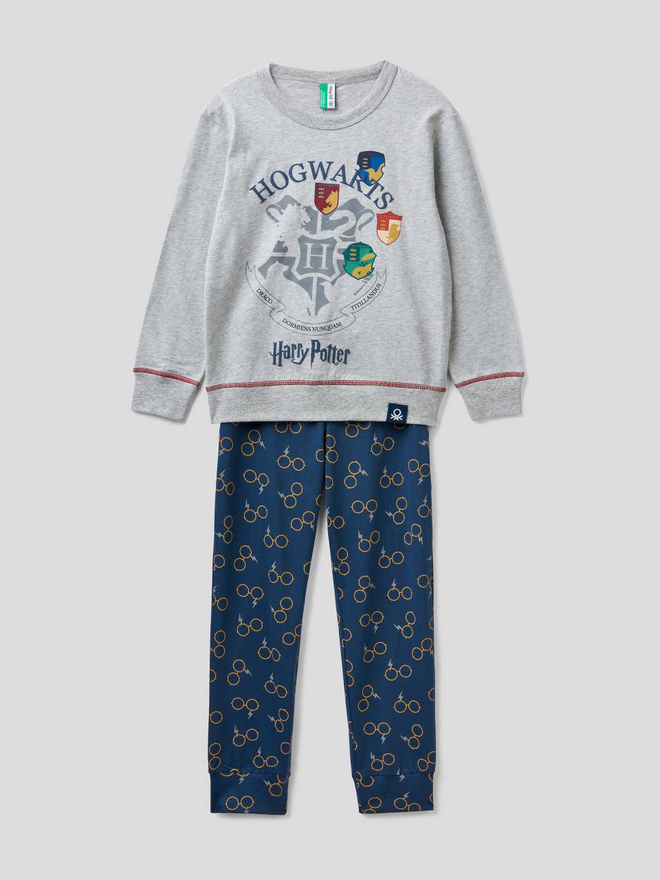 Pijama de niña Harry Potter largo estampado